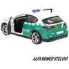 BURAGO Alfa Romeo Stelvio Civil Guard metal car