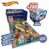 CEFA TOYS Hot Wheels Car organizer box with track and play area