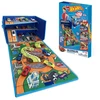 CEFA TOYS Hot Wheels Car organizer box with track and play area