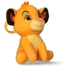 CERDÁ Disney Liūto karaliaus Simba 3D pliušinė figūrėlė su pakaba, krepšio dekoracija 13 cm