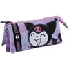 CERDÁ Hello Kitty Kuromi triple pencil case