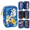 CERDÁ Sonic the Hedgehog triple pencil case