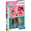 Clementoni Dėlionė 2x60 vnt. - Alice's Wonderland kepyklėlė