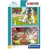 Clementoni Dėlionė 2x60 vnt. - Disney