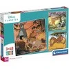Clementoni Dėlionė 3x48 vnt. - Disney klasika