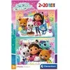 Clementoni Dėlionė 2x20 vnt. - Gabby's Dollhouse