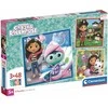 Clementoni Dėlionė 3x48 vnt. - Gabby's Dollhouse