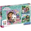 Clementoni Dėlionė 3x48 vnt. - Gabby's Dollhouse