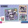 Dėlionė Clementoni CLE puzzle 3x48 Square Kuromi 25027