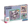 Dėlionė Clementoni CLE puzzle 3x48 Square Kuromi 25027