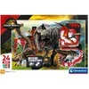 Dėlionė Clementoni CLE puzzle 24 maxi Super Jurassic World 24835