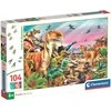 Clementoni Dėlionė 104 vnt. - Dinozaurų žemė
