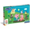 Dėlionė Clementoni CLE puzzle 104 maxi SuperKolor Peppa Pig 25017