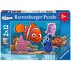 Ravensburger 2 dėlionės „Disney Pixar Žuviukas Nemo“, 2×12 det., nuo 3 m.