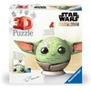 Ravensburger 3D Dėlionė 77 vnt. - Star Wars kamuolys - Grogu