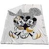 Disney Mickey &amp; Minnie coral sherpa blanket 130x170cm
