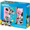 KIDS Minnie pelės aliuminio butelis 500 ml + priešpiečių dėžutė