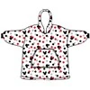 Disney Minnie oversize sweatshirt coat adult coral