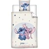 Disney Stitch & Angel policotton duvet cover bed 90cm