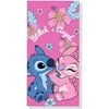 Disney Stitch &amp; Angel microfibre beach towel