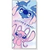 Disney Stitch &amp; Angel microfibre beach towel