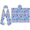 Disney Stitch Coral hooded blanket 120x150cm