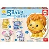 Pirmoji dėlionė EDUCA Baby Laukiniai gyvūnai 14197