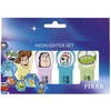 ERIK Disney Pixar Toy Story set of 4 highlighters with topper