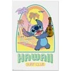ERIK Disney Stitch Hawaii Club Surf poster