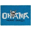 Stitch Disney – dygsniuotas durų kilimėlis (40 x 60 cm)