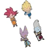 ERIK Dragon Ball Super set of 4 pins