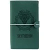 Harry Potter Haris Poteris - Slytherin odinis kelioninis sąsiuvinis 12x19,6 cm (žalia)