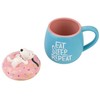 Gertuvė ERIK Snoopy Eat Sleep Repeat 3D mug 500ml