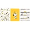 Snoopy - Set of A6 notebooks from the Lazy Days collection (3 pieces)