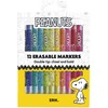 ERIK Snoopy Peanuts set of 12 erasable makers