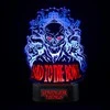 Other Brand Stranger Things - Bad To The Bone LED night lamp (16 x 24 cm)