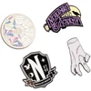 ERIK Wednesday set of 4 pins