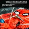Ert Group Sieninis laikrodis Reloj de Pared Brillo Spiderman 001 Marvel Negro