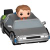 FUNKO Bitty POP! Ride: Back To The Future - Marty McFly &amp; Time Machine