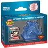 FUNKO Bitty POP! Figūrėlė: Superman And The Fortress Of Solitude, ~3 cm