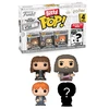 FUNKO Bitty POP! Figūrėlių rinkinys: Harry Potter, ~2.3 cm (4 vnt.)