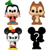 FUNKO Bitty POP! Figūrėlių rinkinys: Disney, ~3 cm (4 vnt.)