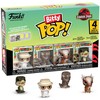 Funko Blister 4 figures Bitty POP Jurassic Park Raptor