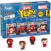 FUNKO Bitty POP! Figūrėlių rinkinys: Marvel, ~3 cm (4 vnt.)