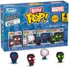 FUNKO Bitty POP! Figūrėlių rinkinys: Marvel, ~3 cm (4 vnt.)