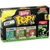 FUNKO Bitty POP! Figūrėlių rinkinys: Vėžliukai nindzės, ~3 cm (4 vnt.)