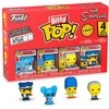 Asmodee FUNKO Bitty POP! Figūrėlių rinkinys: The Simpsons, ~3 cm (4 vnt.)