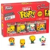 Asmodee FUNKO Bitty POP! Figūrėlių rinkinys: The Simpsons, ~3 cm (4 vnt.)