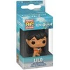 FUNKO POP! Raktų pakabutis: Lilo &amp; Stitch - Lilo, 10 cm