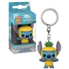 FUNKO POP! Raktų pakabutis: Lilo &amp; Stitch - Stitch as Pineapple, 10 cm
